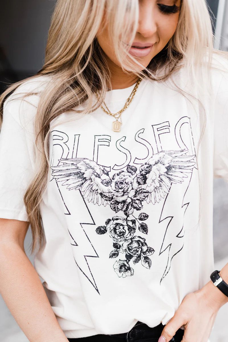 Blessed Graphic Tee | Mindy Mae's Market