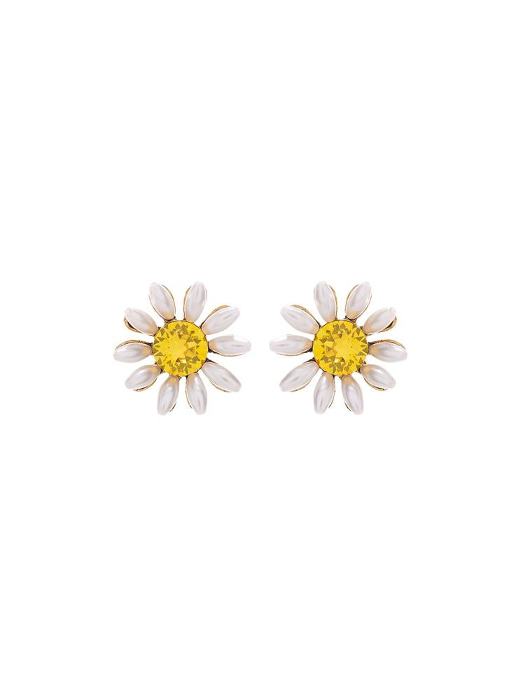 Pearl Daisy Earrings | Oscar de la Renta