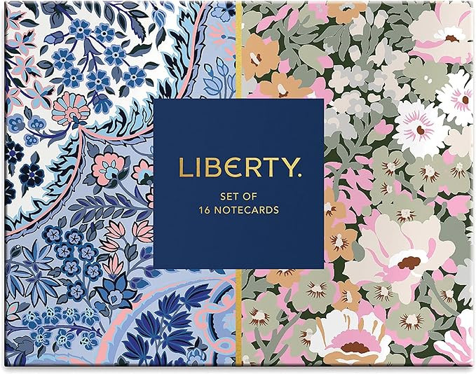 Galison Liberty Floral Notecard Set, 16 Cards, 17 Envelopes Included – Assorted Greeting Cards ... | Amazon (US)
