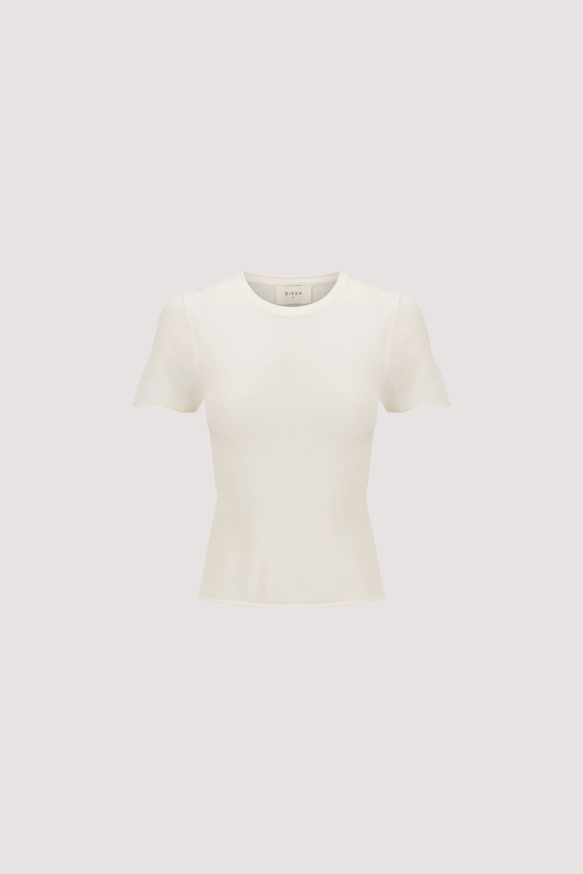 DUKE OFF WHITE MERINO BABY TEE | DISSH