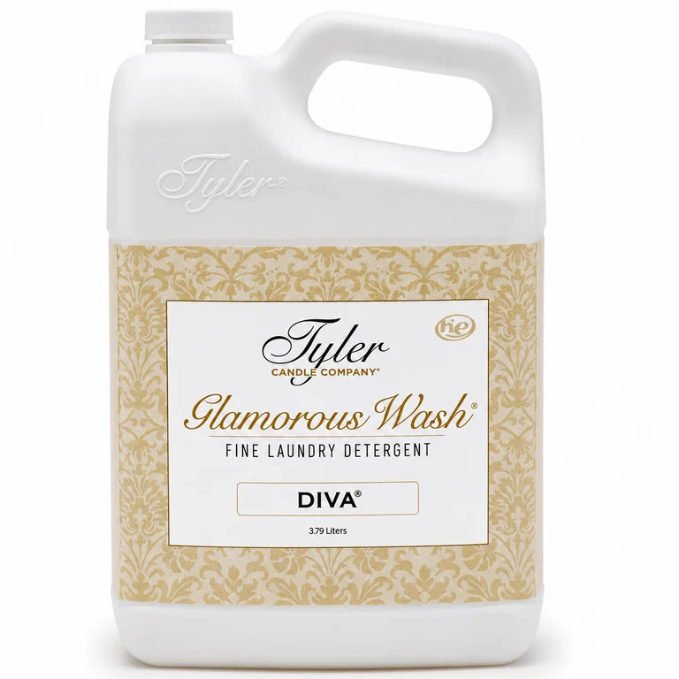 Tyler Candle Diva Glamorous Wash Liquid Laundry Detergent, 48 Loads, 128 fl oz | Walmart (US)