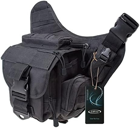 G4Free Tactical Messenger Fishing Tackle Side Bag EDC Sling Pack Utility Versipack | Amazon (US)