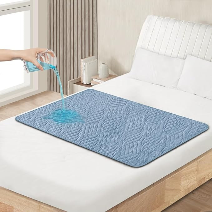 DUJUIKE Washable Incontinence Bed Sheet, Waterproof Mattress Protector, Durable Bedwetting Sheets... | Amazon (UK)