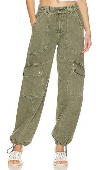 Come And Get It Utility Pant in Hunter Green | Revolve Clothing (Global)