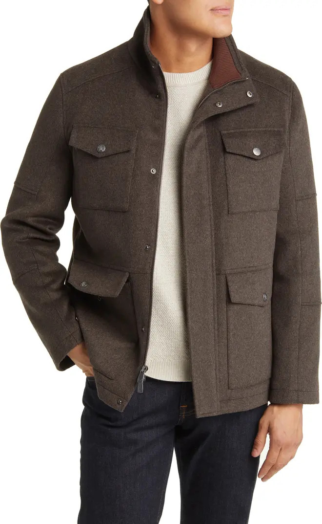 Greeley Wool Blend Field Jacket | Nordstrom