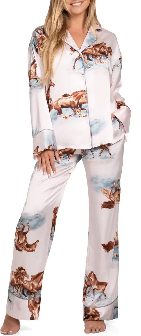 Wild Horses Satin Pajamas | Nordstrom