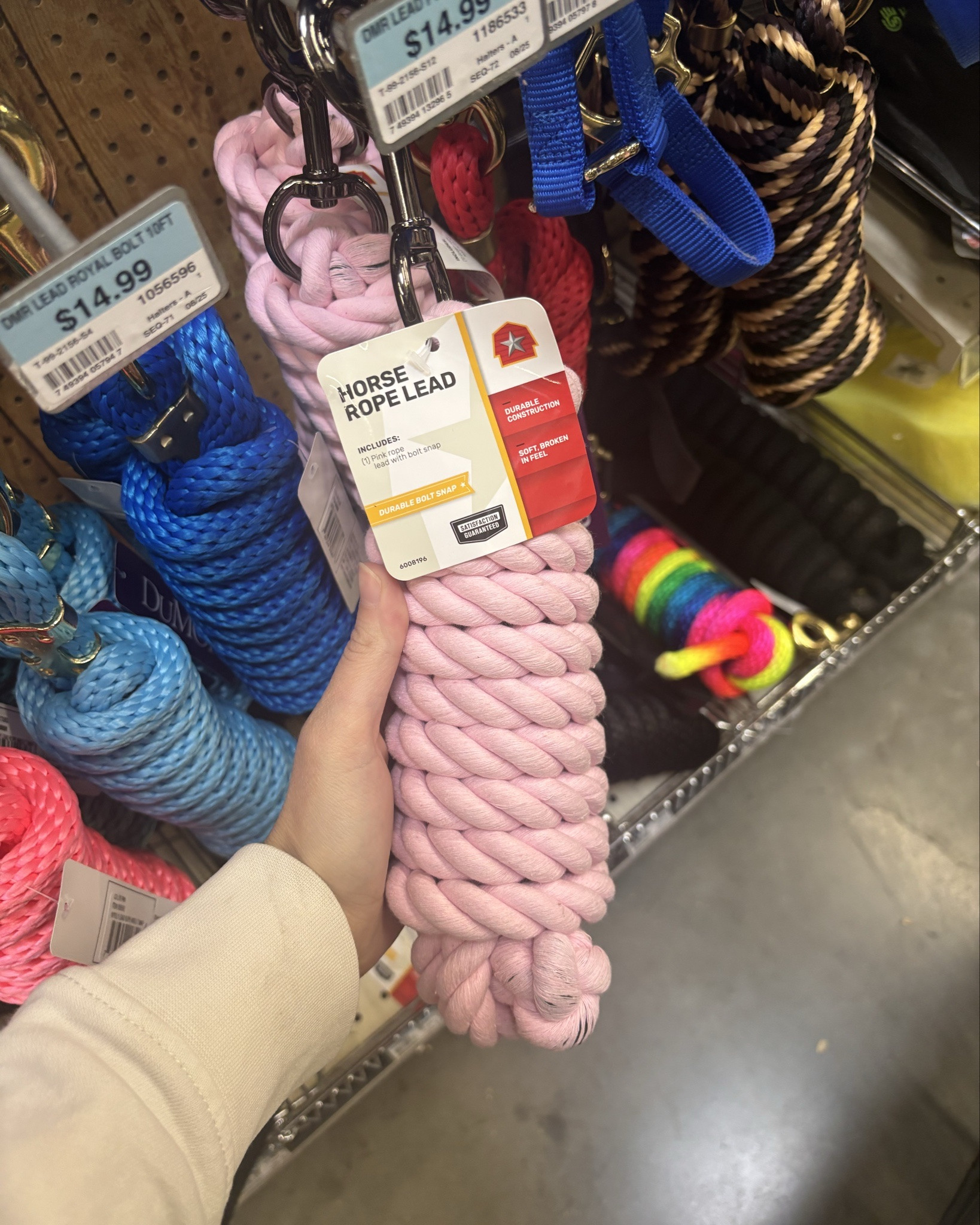 Some TS finds for Roobs! She’s in her Cloud 9 era 🩷🕊️😂 these lead ropes were only $7!! The pink and green were STUNNINGG

#LTKmorningroutine #LTKdayinmylife #LTKSaleAlert
