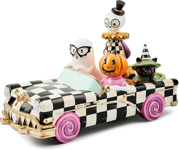 MACKENZIE-CHILDS Resin Boo Family Car, Halloween and Fall Home Decor, Trick or Treat | Amazon (US)