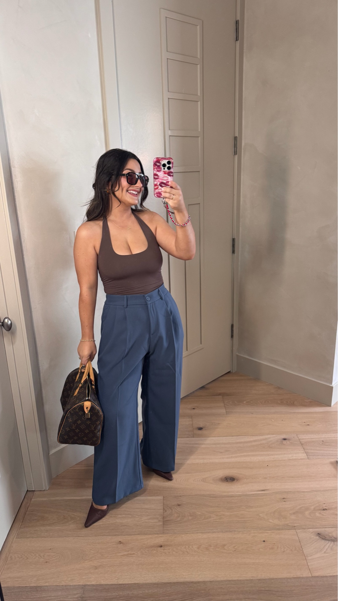 Short girl friendly trousers from Amazon!! I’ve had these for years (washed and dried multiple times!) and they fit amazing! 

I’m 5 ft 140lbs and I prefer them in a medium short thick! 
Tank size small 

#LTKWorkwear #LTKPetite #LTKootd