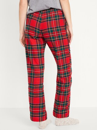 Mid-Rise Flannel Pajama Pants for Women | Old Navy (US)