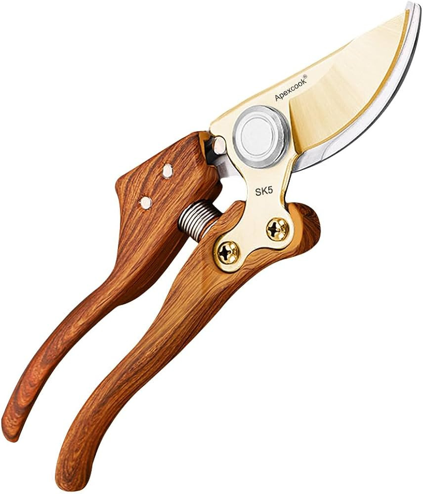 Garden Shears, Handheld Pruning Shears for Heavy Duty, Ergonomic Gardening Tools for Pruning Bran... | Amazon (US)
