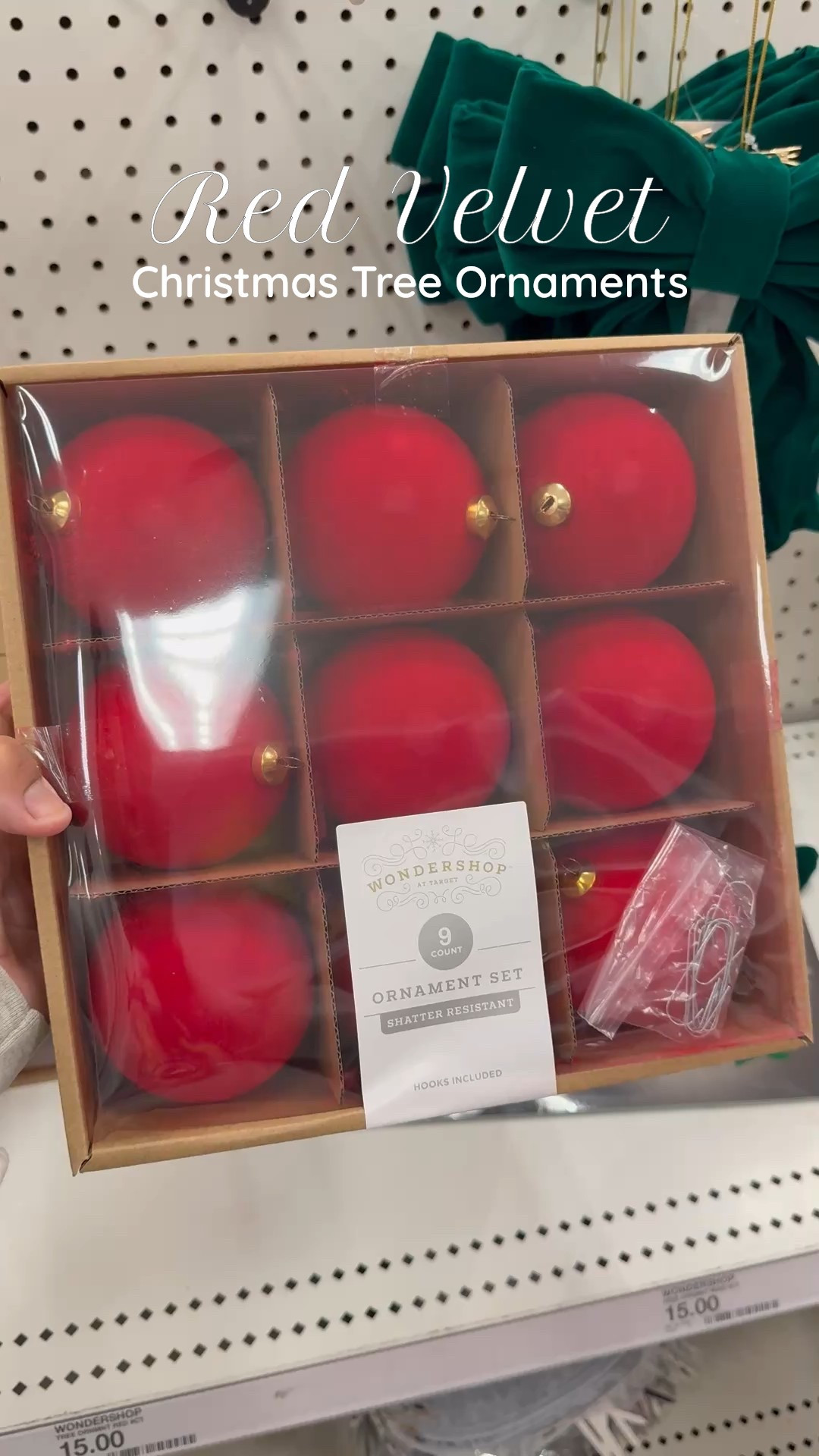 Velvet ornaments are back this Christmas — and this Target set is on SALE! ✨ Perfect for adding a cozy, luxe touch to your holiday tree. Shop my favorite Christmas decor finds + Target holiday deals now! 🎁 #targetfinds #christmasdecor #holidayhome #velvetornaments

#LTKHoliday #LTKCyberWeek #LTKSaleAlert