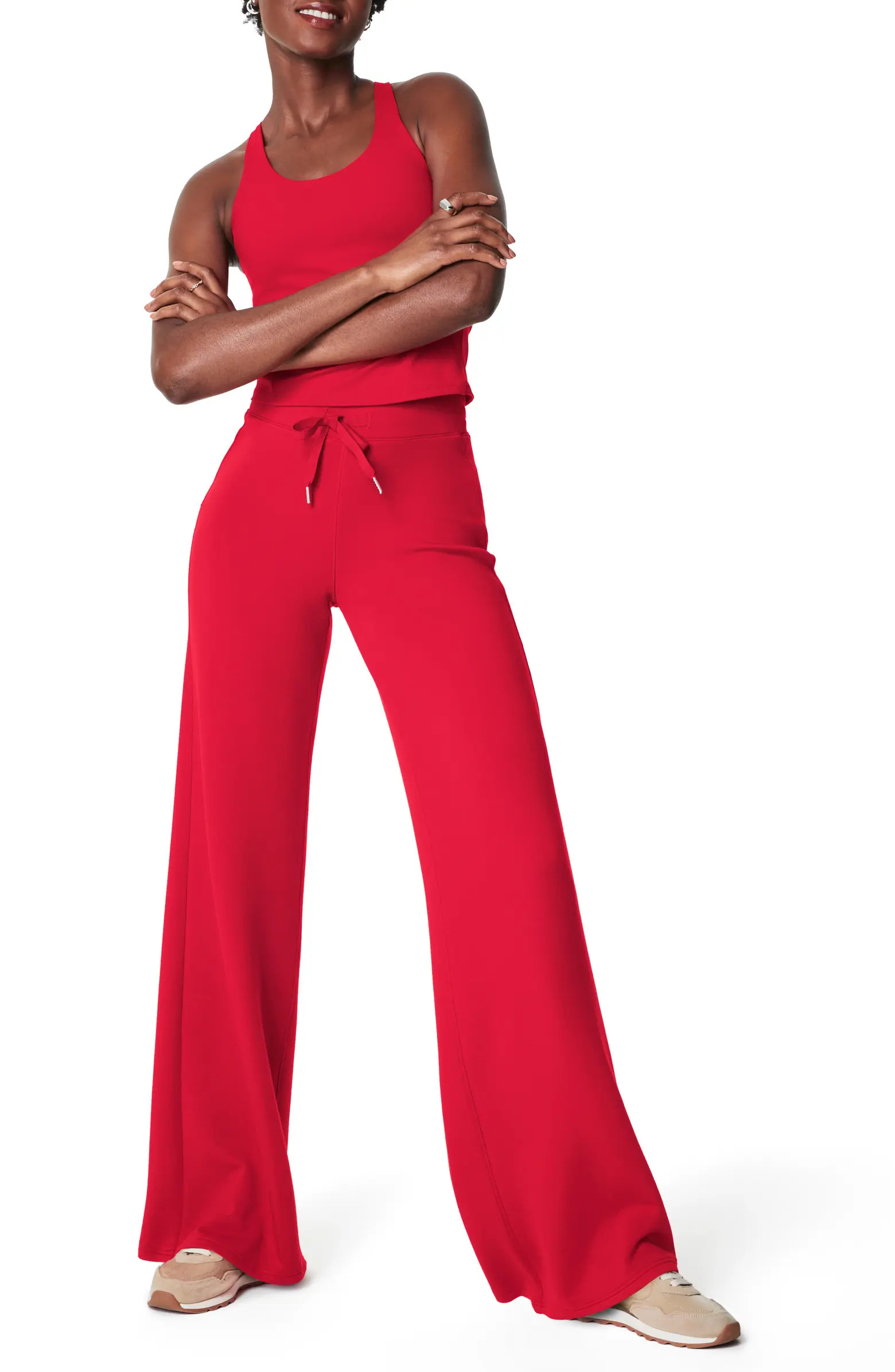 SPANX® AirEssentials Wide Leg Pants | Nordstrom | Nordstrom