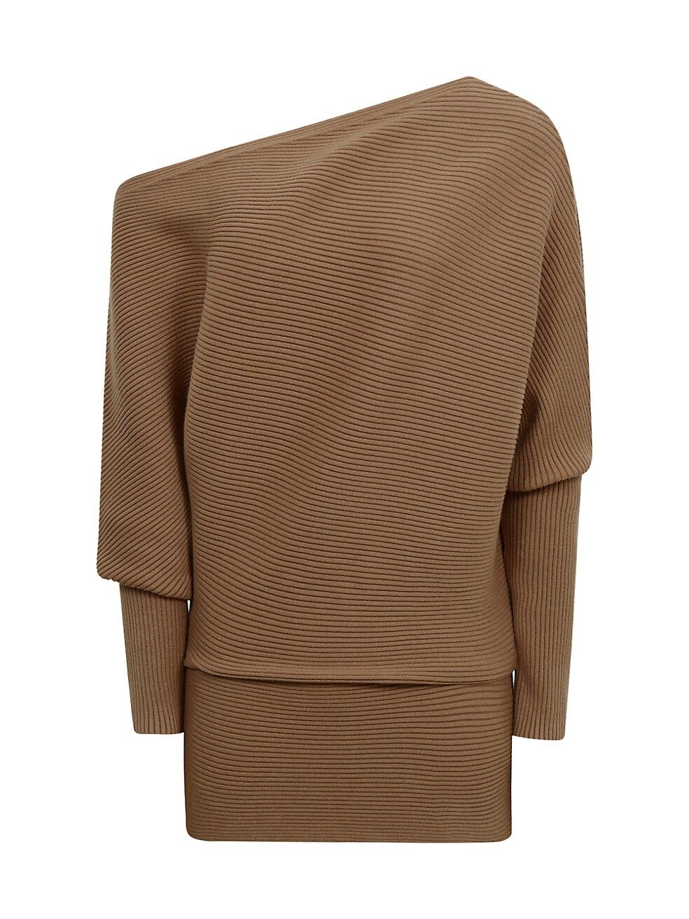 Lorna Ribbed One-Shoulder Sweater | Saks Fifth Avenue