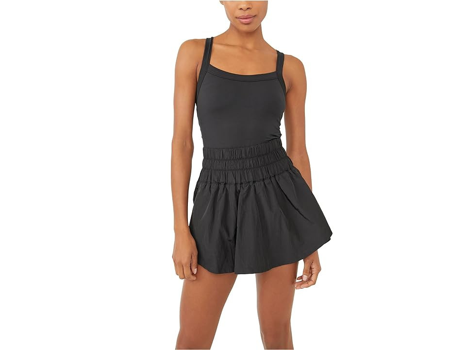 FP Movement Way Home Skortsie Women's Shorts Black : LG (Women's 12), Polyamide | Zappos