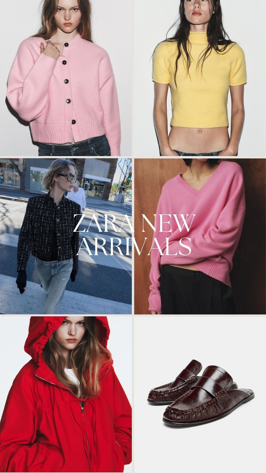 Zara new arrivals
Valentine’s Day sweaters, winter outfits, spring transition jackets and mule loafers 


#LTKSeasonal #LTKWorkwear #LTKOver40