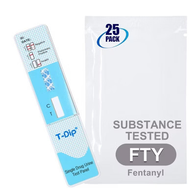 Mintegrity [25pk] - Fentanyl (FTY) Single Panel Drug Tests Card, Single Panel FTY Screen Urine Drug Test Card | MT-WFTY-114 | Target