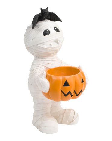 25in Outdoor Safe Mummy With Candy Bowl | Halloween | Marshalls | Marshalls