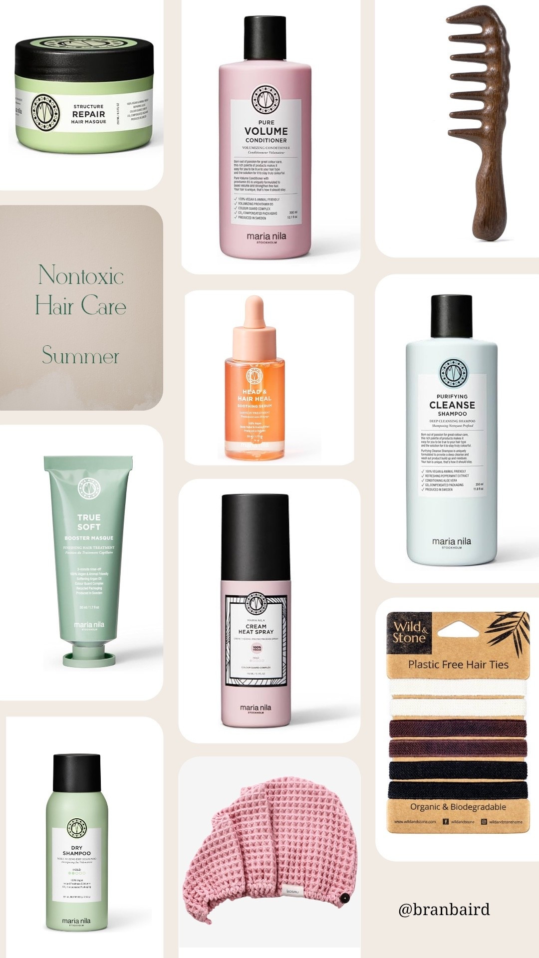 Nontoxic Summer Hair Care

Here’s everything you need to care for your hair - beachside, poolside, or at the lake! Clarify, moisturize and detangle, all using safe and effective hair products! I’ve linked something for every hair type 💛

Nontoxic Beauty, Hair Care, Summer Hair, Shampoo, Conditioner, Hair Mask, Scalp Treatment, Clarifying, Pool Hair, Beach Hair, Blonde Hair 

#LTKBeauty