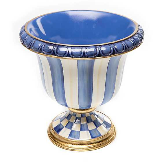 Royal Stripe Tabletop Urn | MacKenzie-Childs