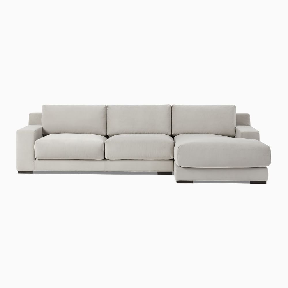 Dalton 2-Piece Chaise Sectional (111&quot;&ndash;121&quot;) | West Elm (US)