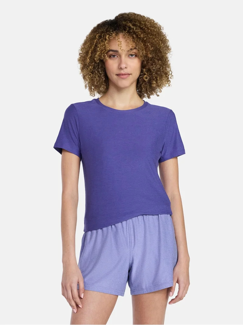 Athletic Works Women's and Women's Plus Performance ButterCore Tee, Sizes XS-4X | Walmart (US)