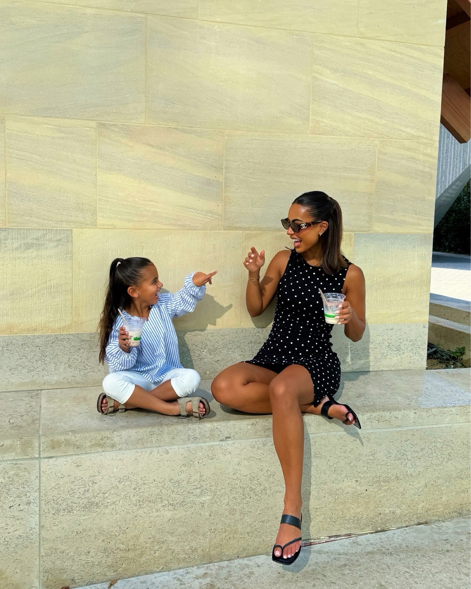 polka dot dress 🖤