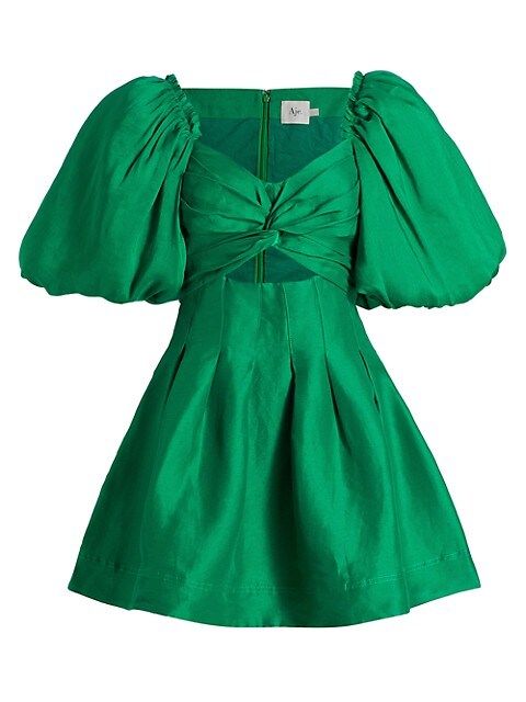 Aje Dusk Puff-Sleeve Minidress | Saks Fifth Avenue