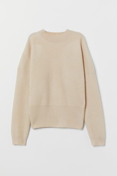Rib-knit Cashmere Sweater | H&M (US)