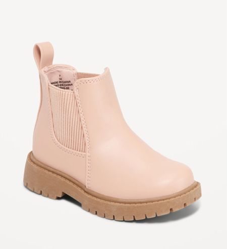 Chelsea boots for toddler girls 50% off at old navy!! 