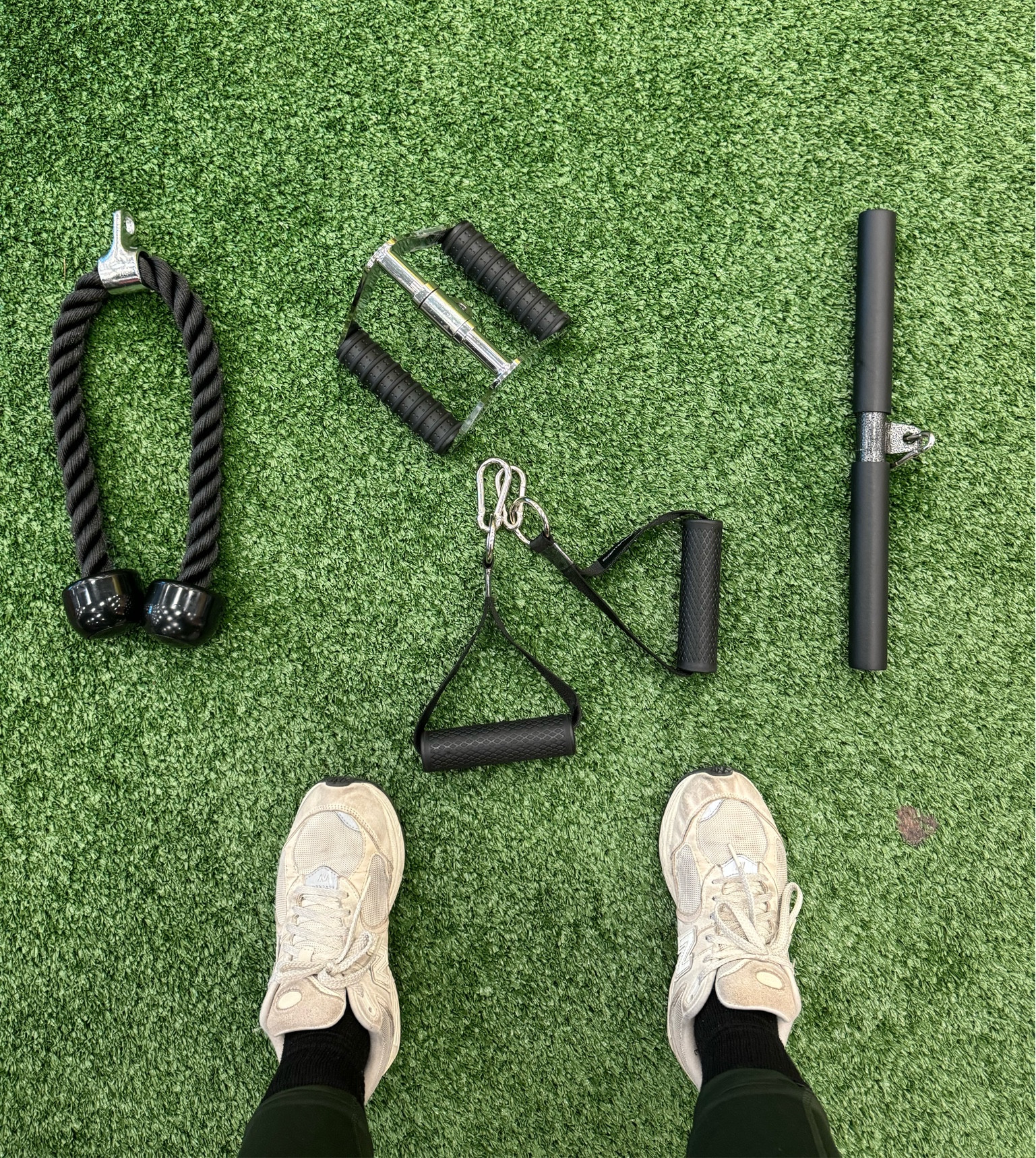 If you love the gym but hate waiting for attachments at the pulley machine, grab these attachments from Amazon! 

They are affordable and saves you so much hassle during your workout time! 

#LTKmidsize #LTKfitness #LTKfindsunder50