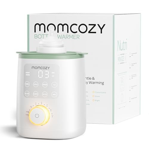 Momcozy Baby Bottle Warmer for Breast Milk Formula Food, Fullest Nutrients Preserved, Fast Heat, Night Light for Nighttime Breastfeeding, One-Touch Easy Use, Newborn Essentials Supplies Gift for Mom | Amazon (US)