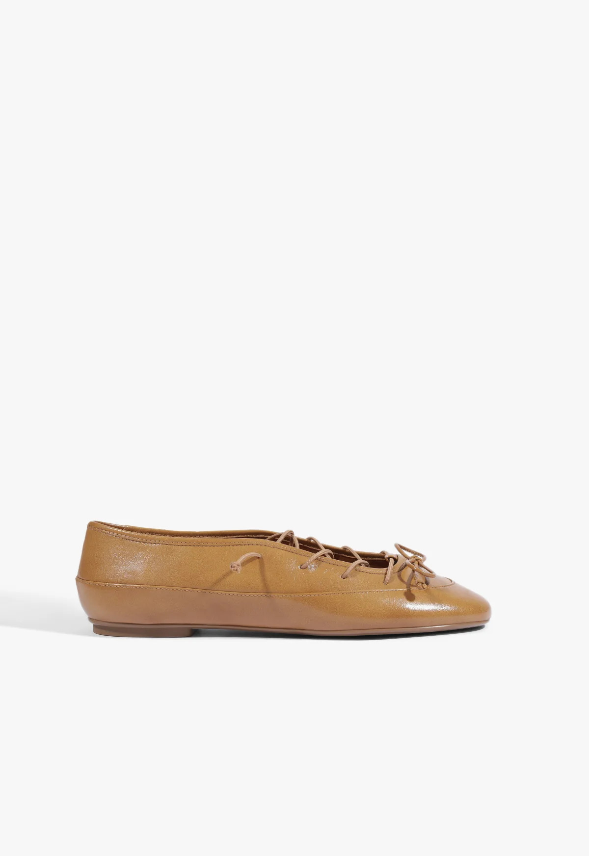 Luisa Caramel Shell Ballet Flat | Schutz (US)