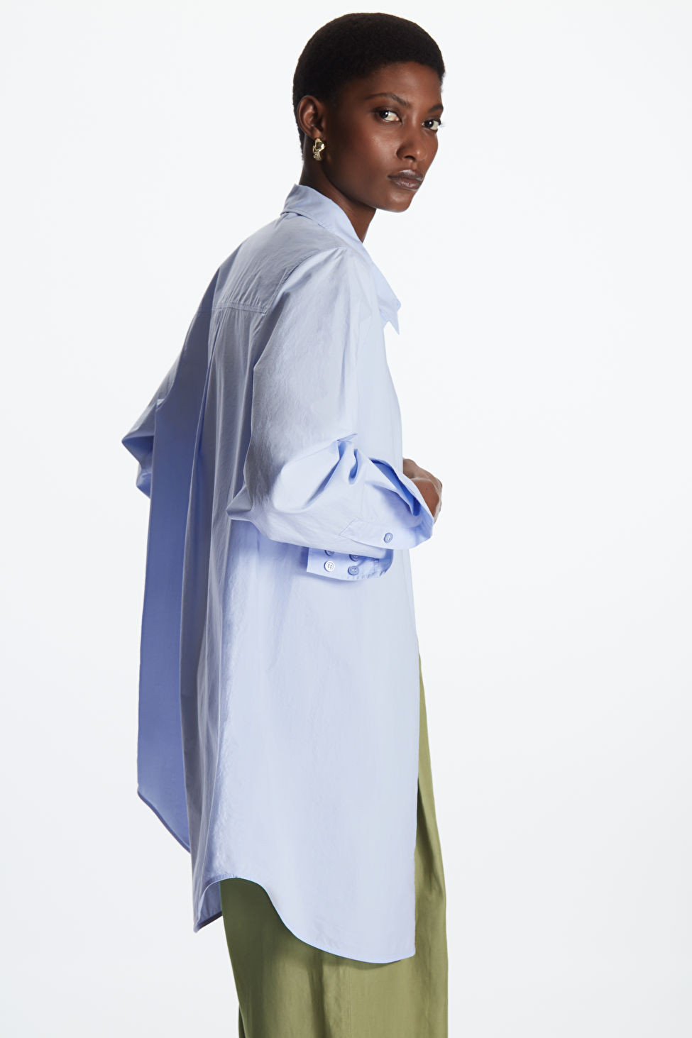 OVERSIZED TAILORED SHIRT - LIGHT BLUE - COS | COS (EU)