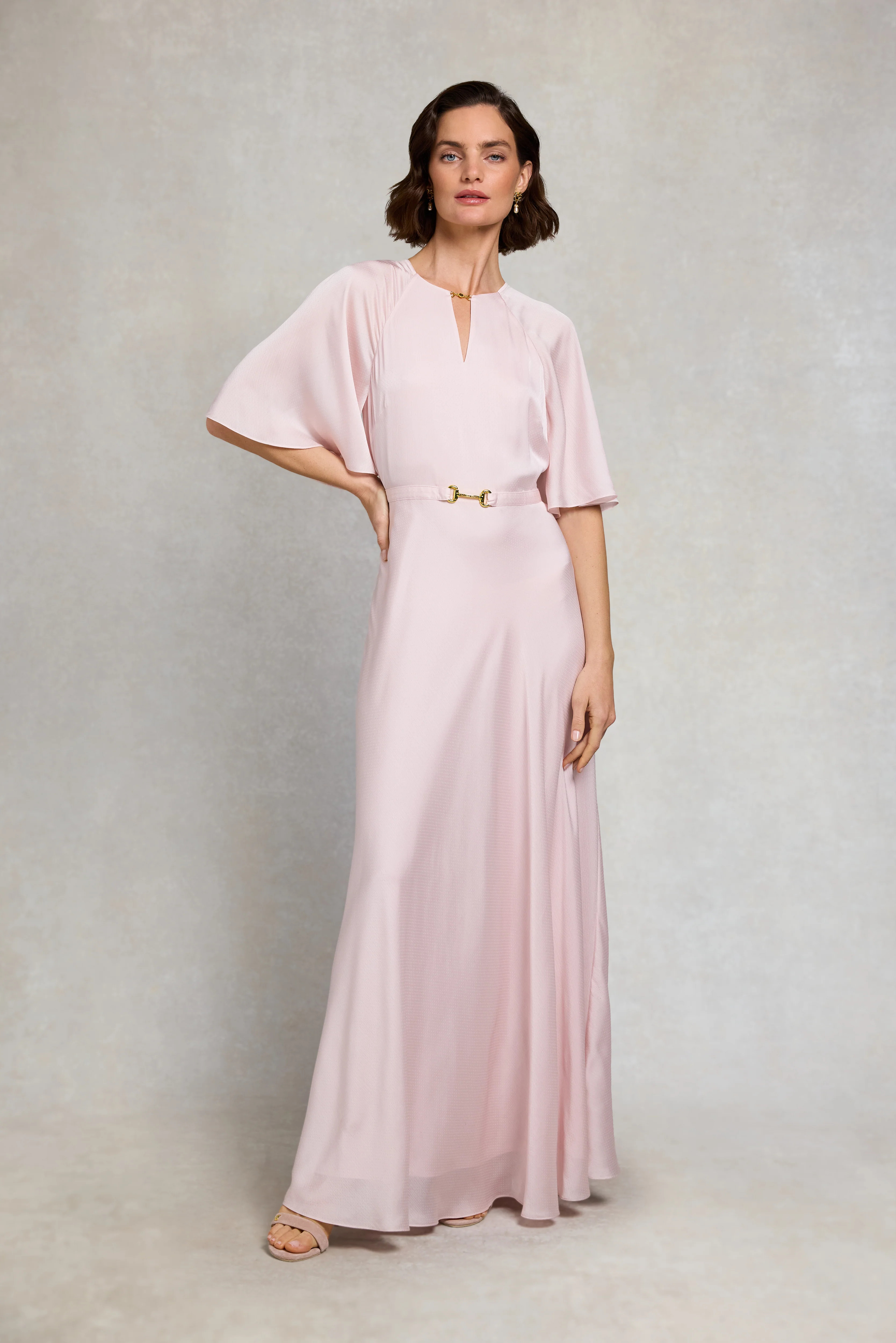 Alara Dress (Blush) | Holland Cooper