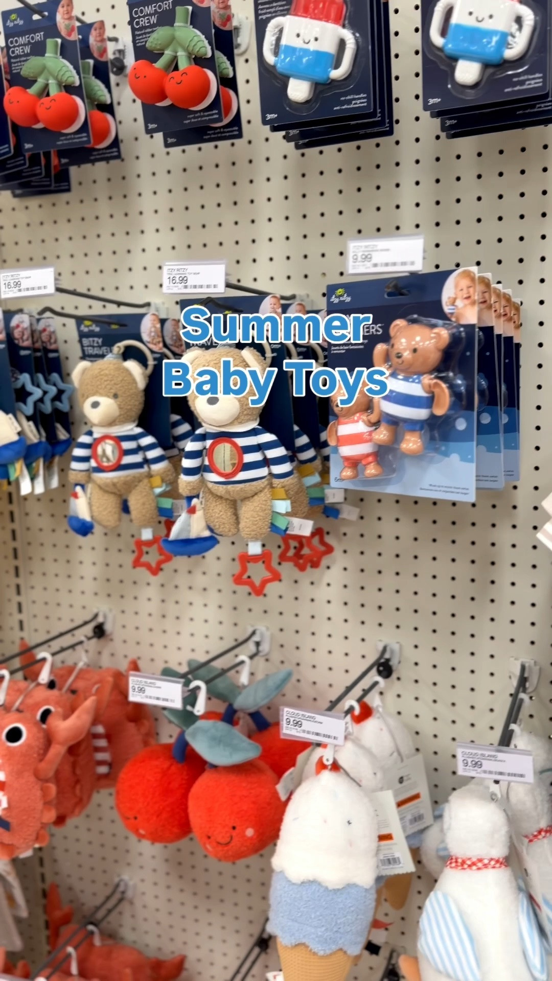 The cutest new baby toys for summer 🦀
I linked some of my favorite outfits down below for you too!

#babyclothes #targetfinds #targetstyle #babytoys #summerfavorites ￼￼

#LTKSeasonal #LTKmomlife #LTKBaby