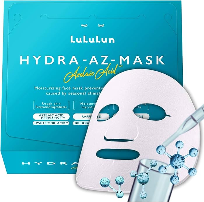 Lululun 28 Sheet Skin Care Face Mask for Acne Prone Skin & Sensitive Skin, Organic Face Mask for ... | Amazon (US)