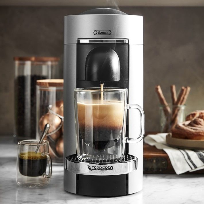 Nespresso VertuoPlus Coffee Maker &amp;amp; Espresso Machine, Grey | Williams-Sonoma