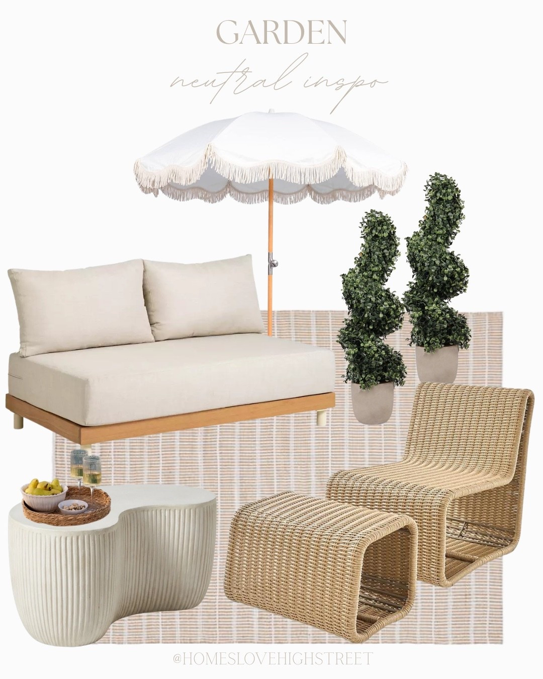 A mix of natural textures, soft tones and relaxed outdoor living pieces. Perfect for creating a calm, cosy space this summer.

#LTKHome #LTKSeasonal #GardenInspo #OutdoorLiving #NeutralDecor

#LTKSeasonal #LTKHome