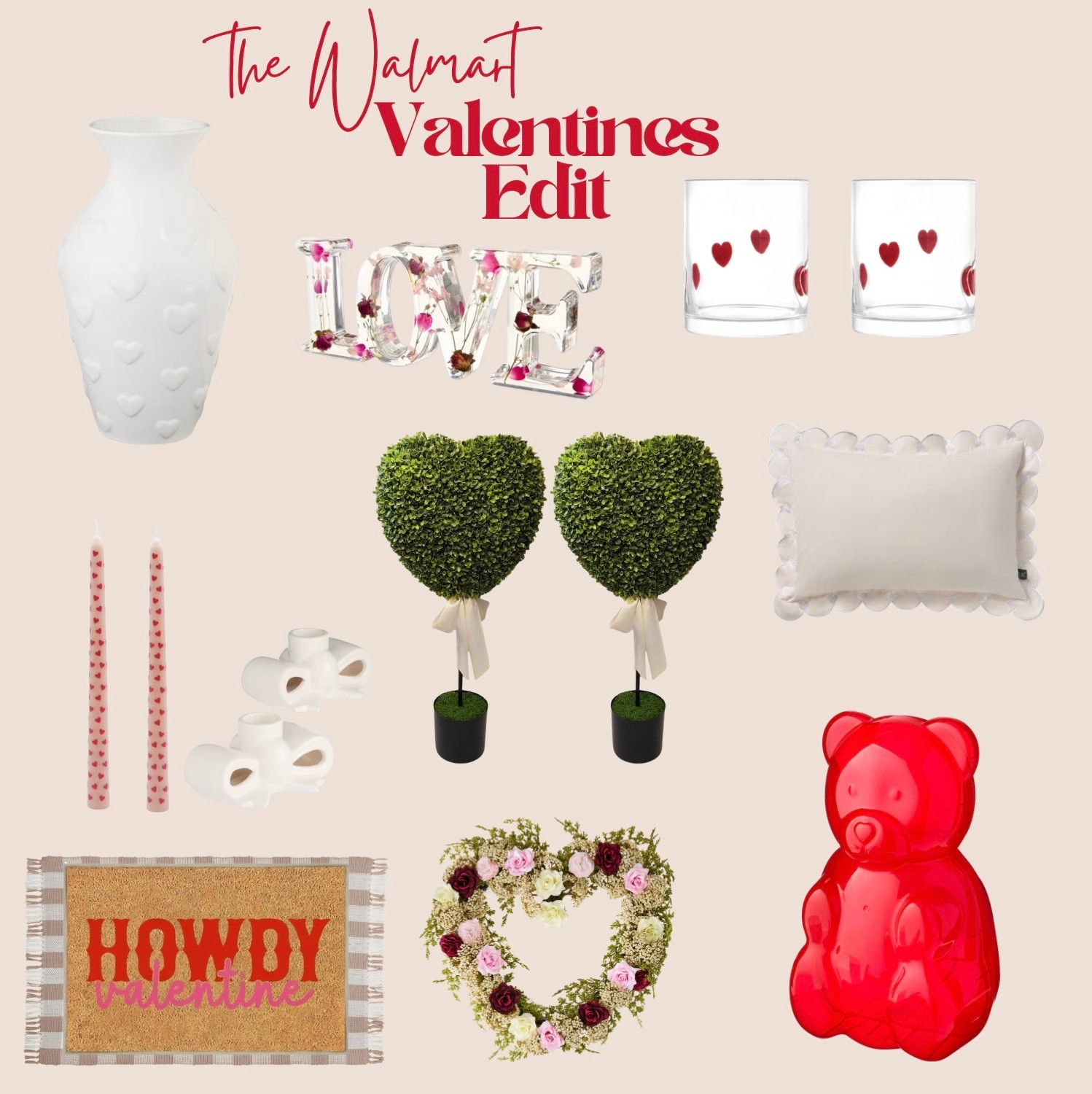 The Walmart Valentines Edit #LTKGiftGuide

#LTKmomlife #LTKHome