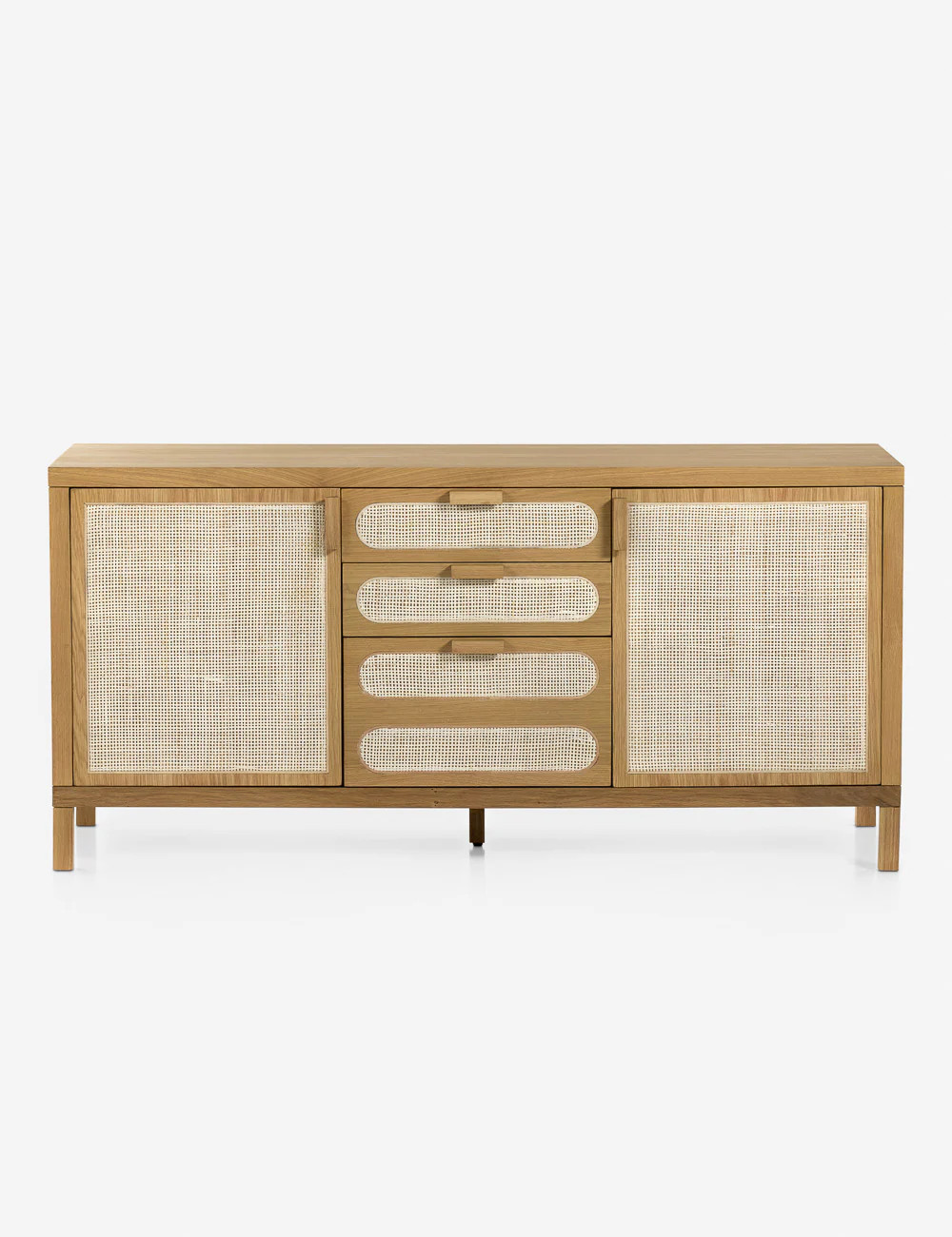 Verna Filing Sideboard, Honey Oak | Lulu and Georgia 