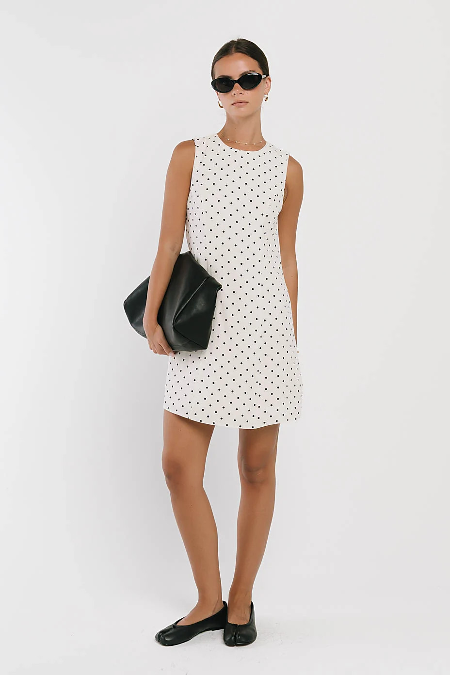 Sloane Polka Dot Mini Dress | Böhme US