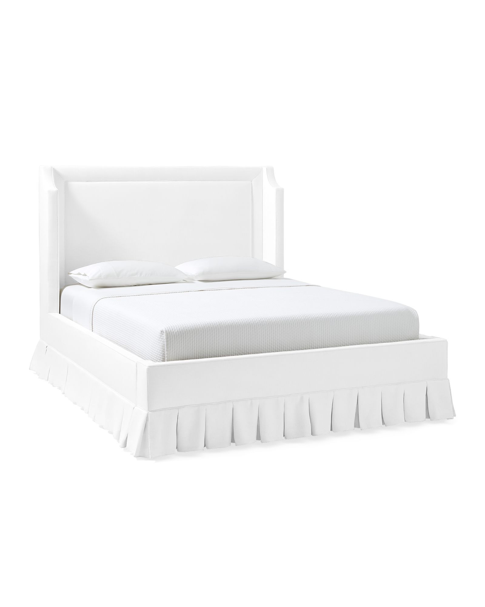 Grady Pleated Bed | Serena and Lily