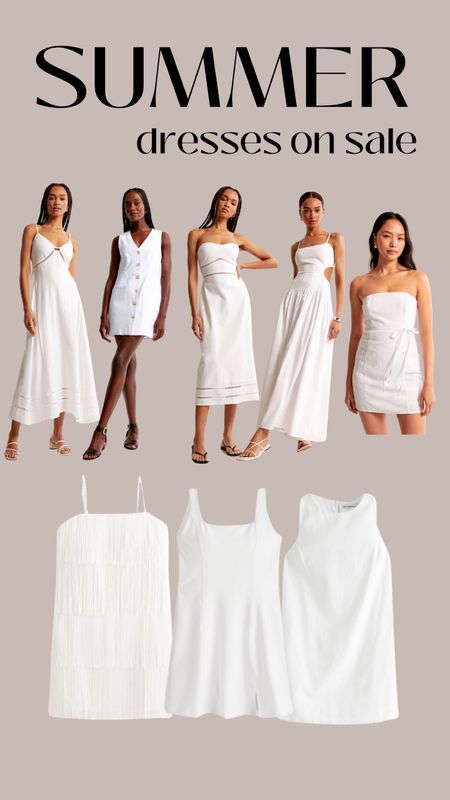 Abercrombie and fitch dress sale - white summer dresses on sale 

#LTKWedding #LTKSaleAlert