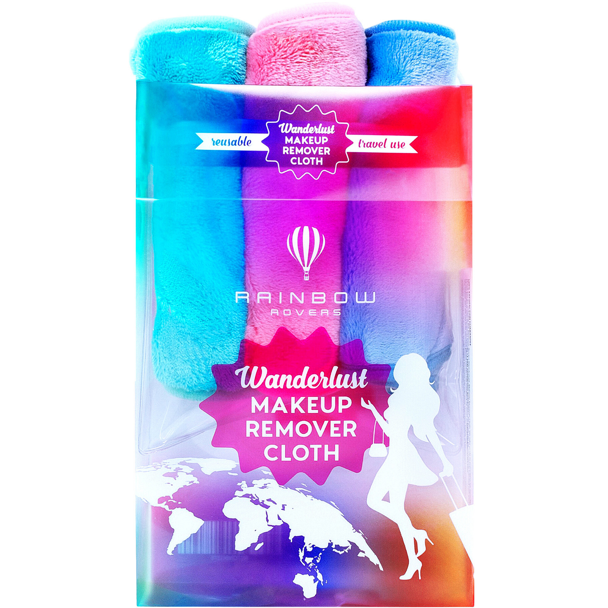 ($32 Value) RAINBOW ROVERS Makeup Remover Cloths | Reusable & Ultra-fine Makeup Towels | Suitable... | Walmart (US)