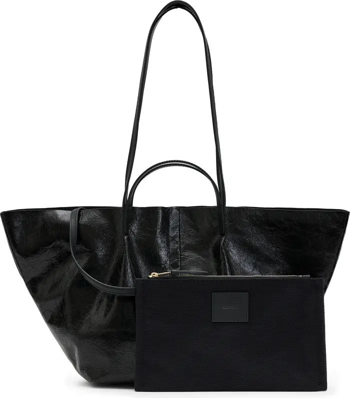 AllSaints Odette East/West Leather Tote | Nordstrom | Nordstrom