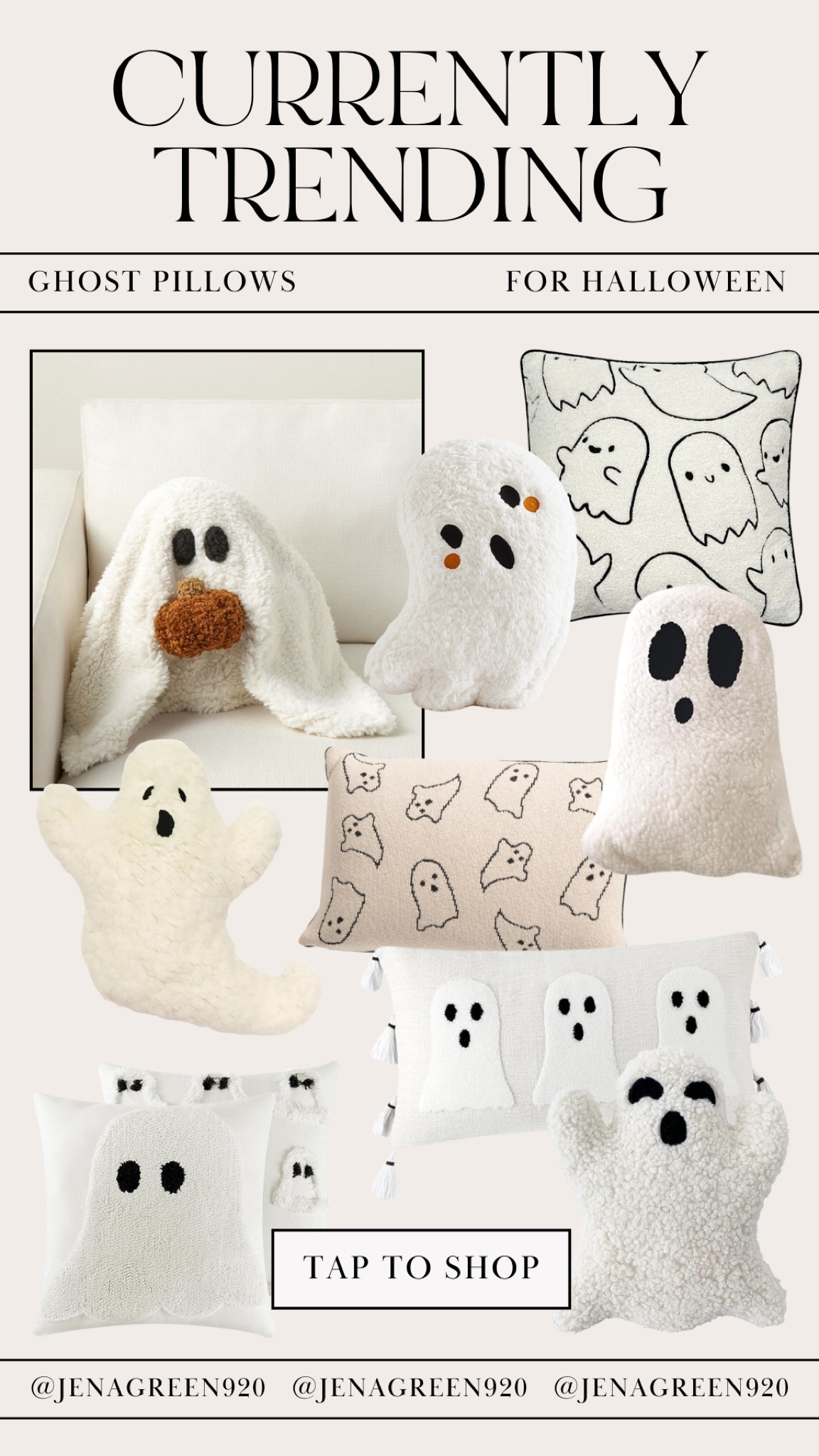 Halloween Home Decor | Halloween Decor | Ghost Pillows | Halloween Pillows

#LTKFindsUnder100 #LTKHome #LTKFindsUnder50