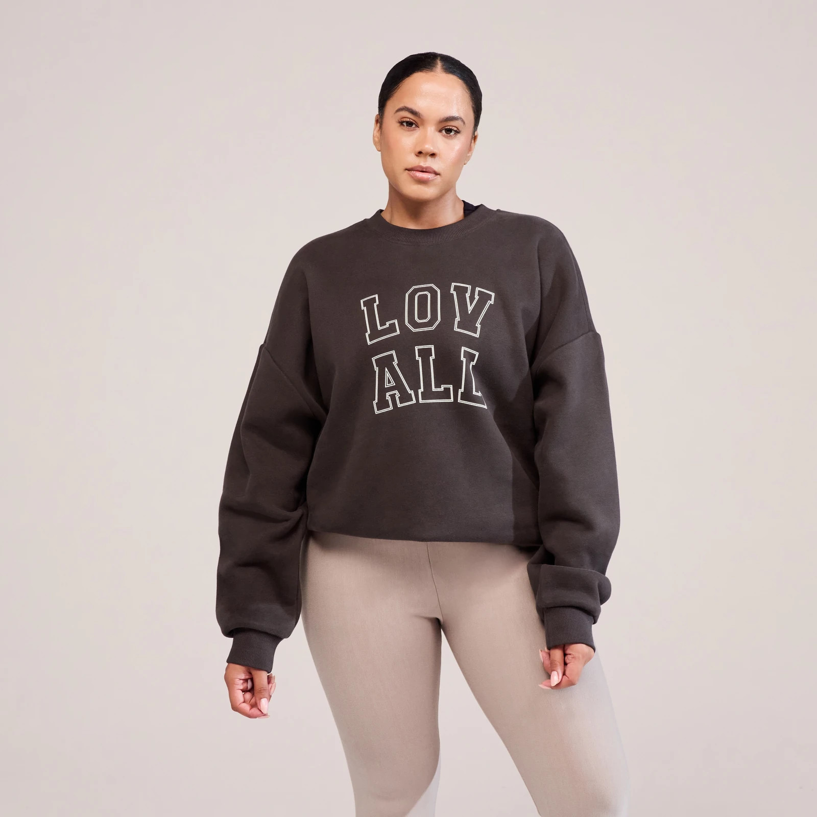 Heavyweight Oversized Sweatshirt Varsity | LOVALL