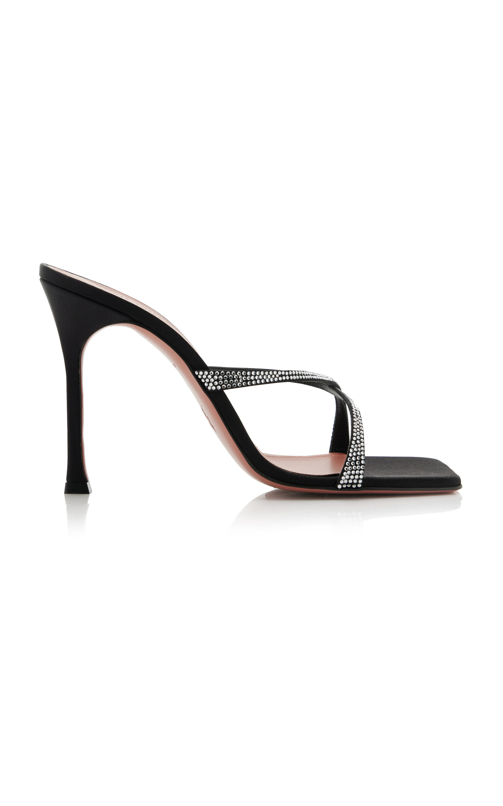 Adriana Crystal-Embellished Satin Sandals | Moda Operandi (Global)