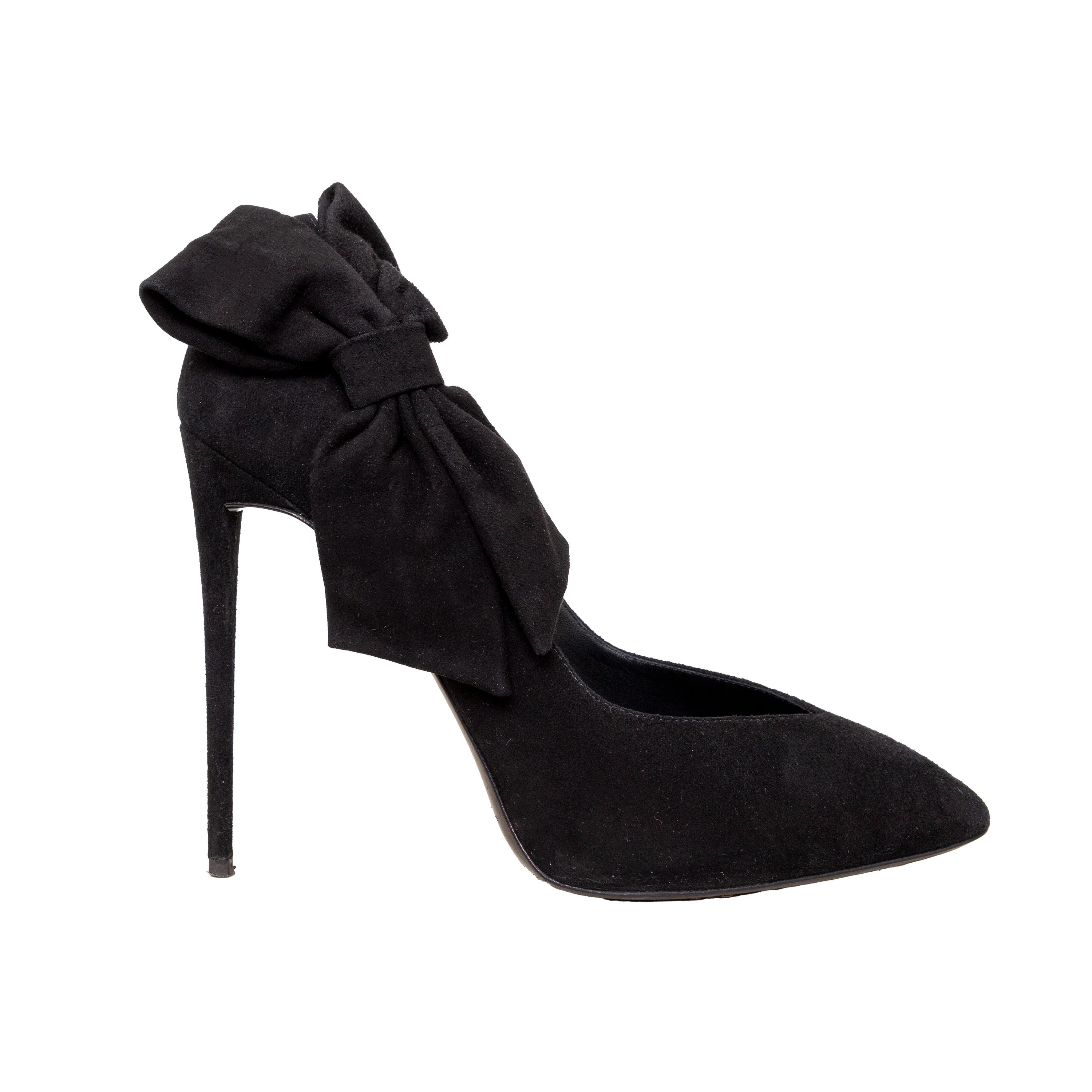 Giuseppe Zanotti Suede Bow Pumps - '10s | Shop Simon